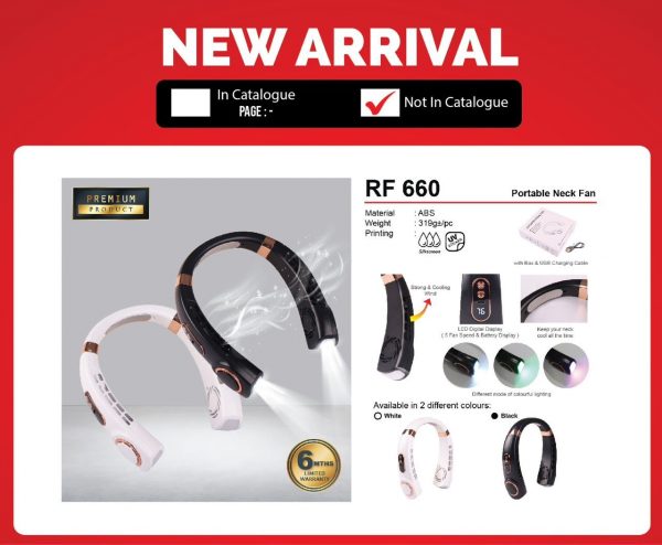 RF 660 Portable Neck Fan