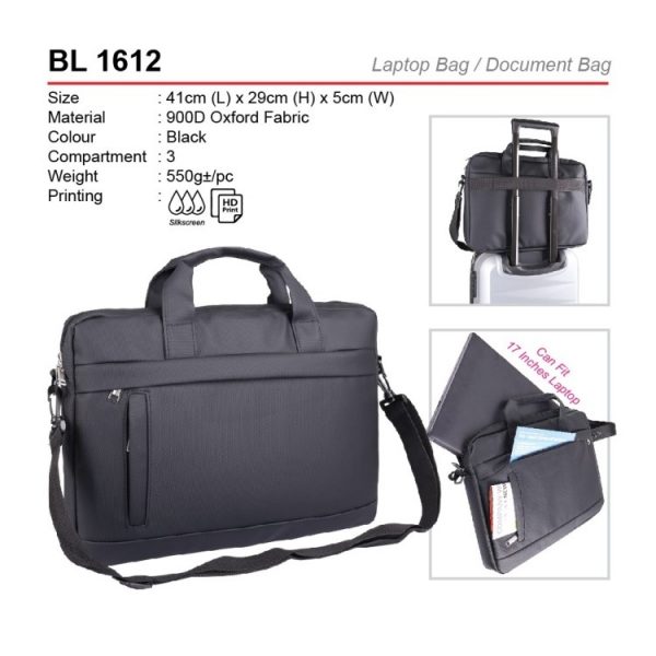 BL 1612 Laptop Bag & Document Bag