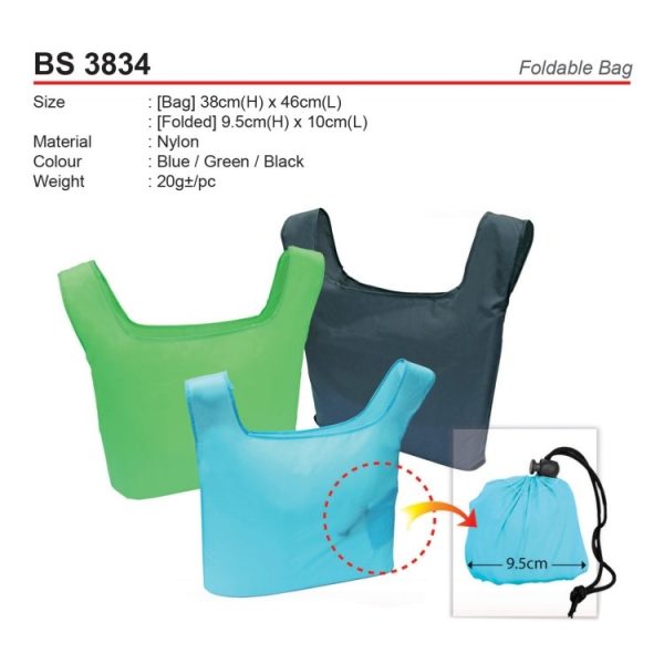 BS 3834 Foldable Bag